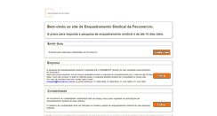 Desktop Screenshot of enquadramento.fecomercio.com.br